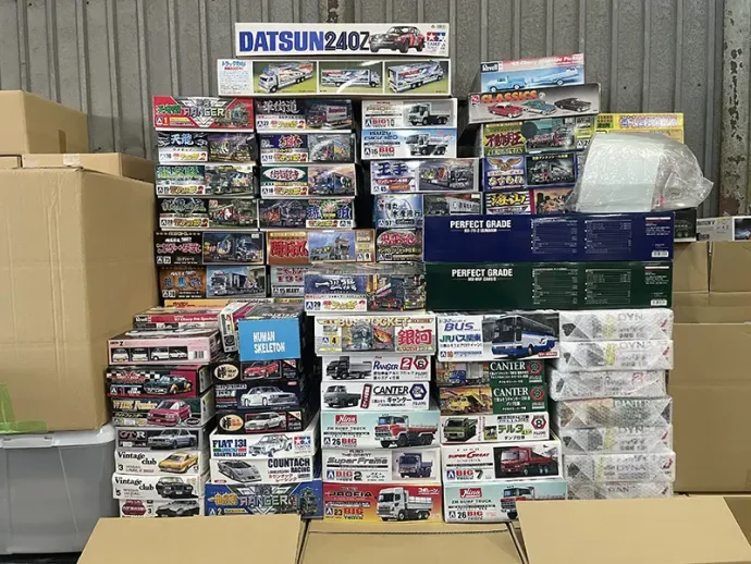 出張買取】埼玉県羽生市のプラモデル買取実績｜バンダイ1/20「トラック