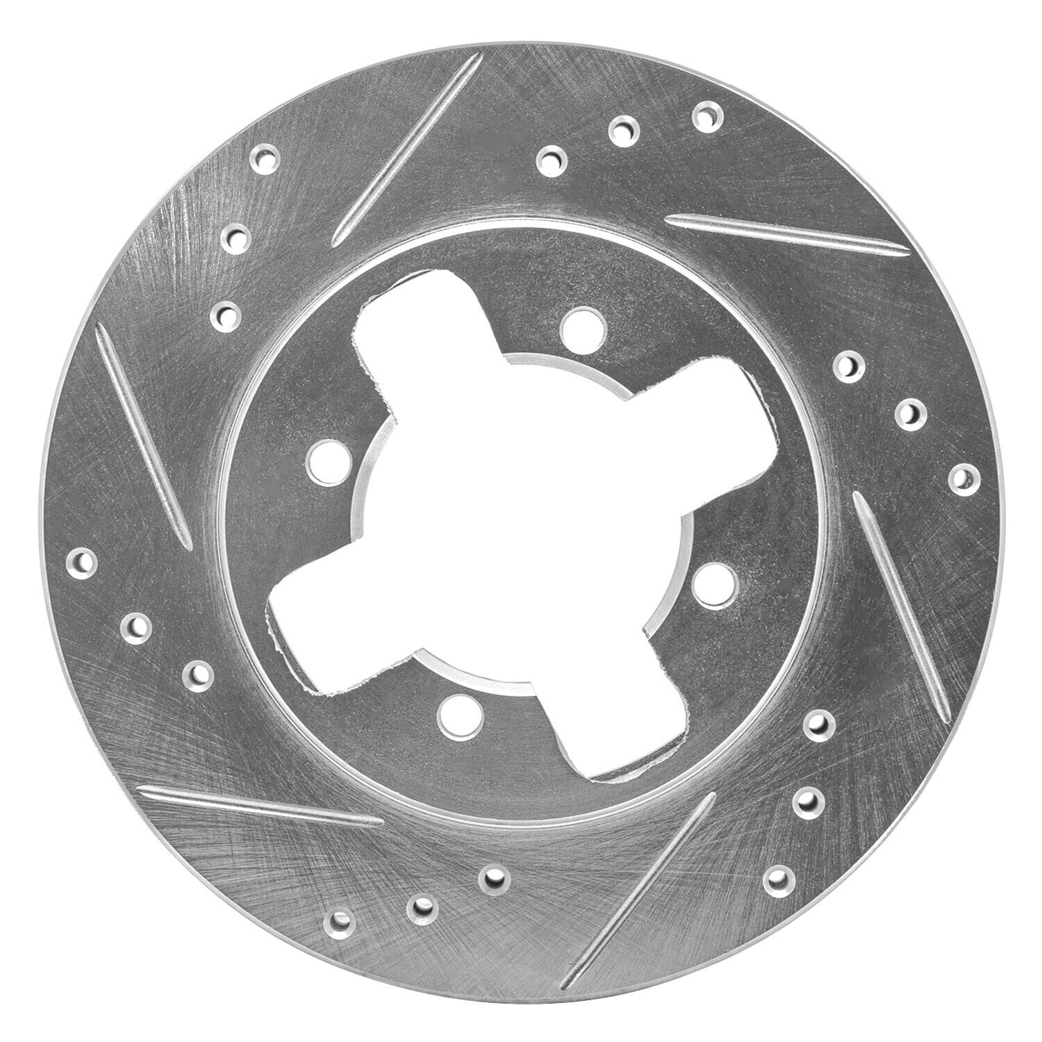 For Nissan 300ZX 84-86 Brake Rotor eLINE Drilled & Slotted 1-Piece