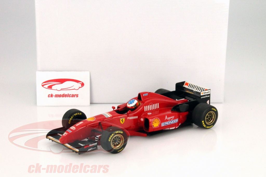ミニチャンプス PMA PMA 1/18 フェラーリ 412 T1 J.アレジ #27