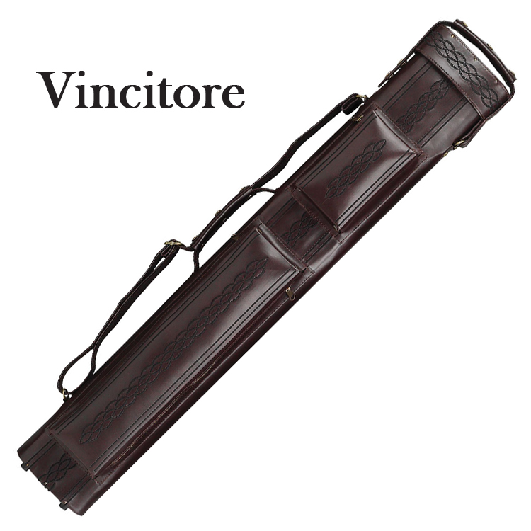 Vincitore C24B-4 2バット4シャフト ブラウン キューケース 2B/4S 商品