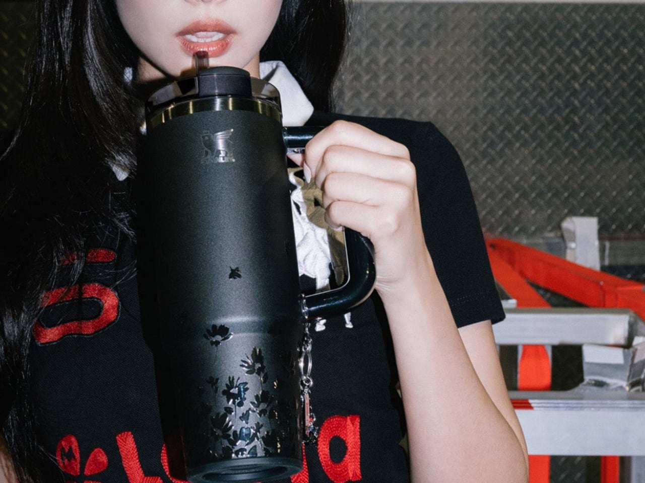 JENNIE Kim x Stanley 1913: Limited edition Midnight Ruby tumblers