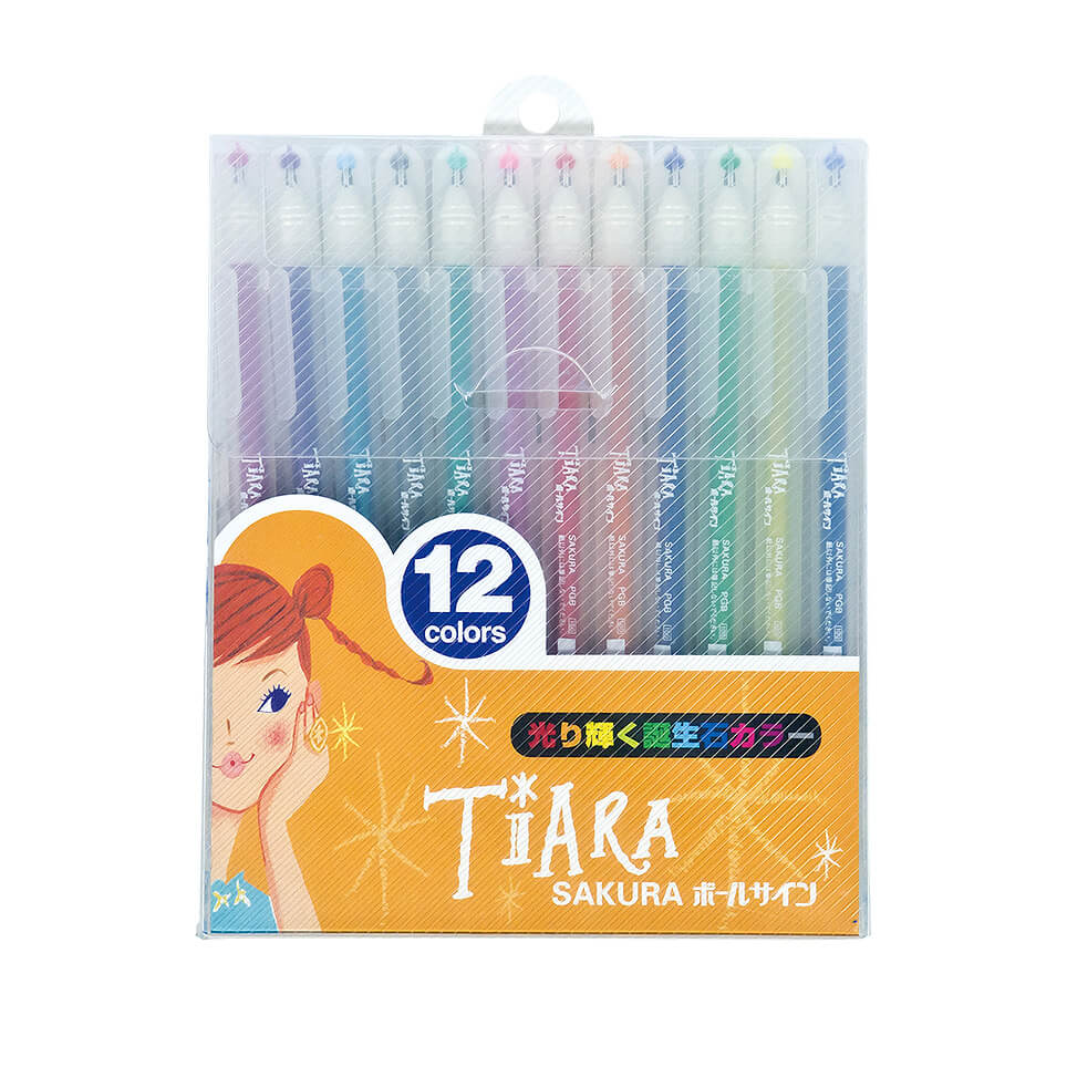 ボールサイン ティアラ 誕生石カラー 12色セット｜ボールサイン