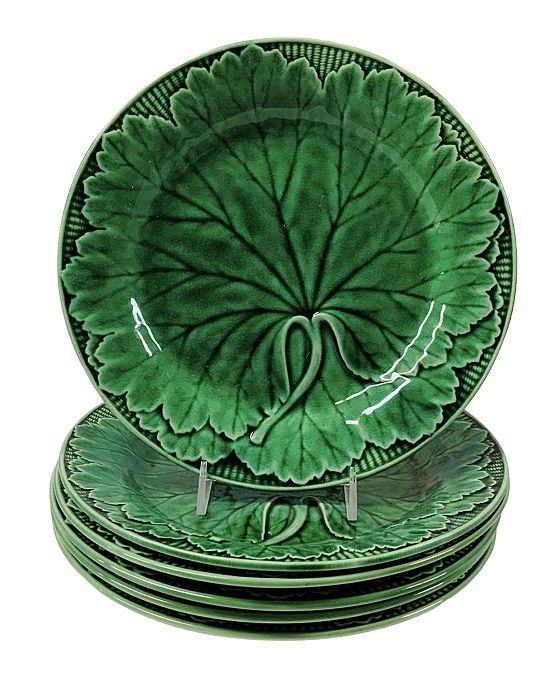 Wedgwood Majolica Leaf Plates | Cynthia Findlay Fine Jewellery