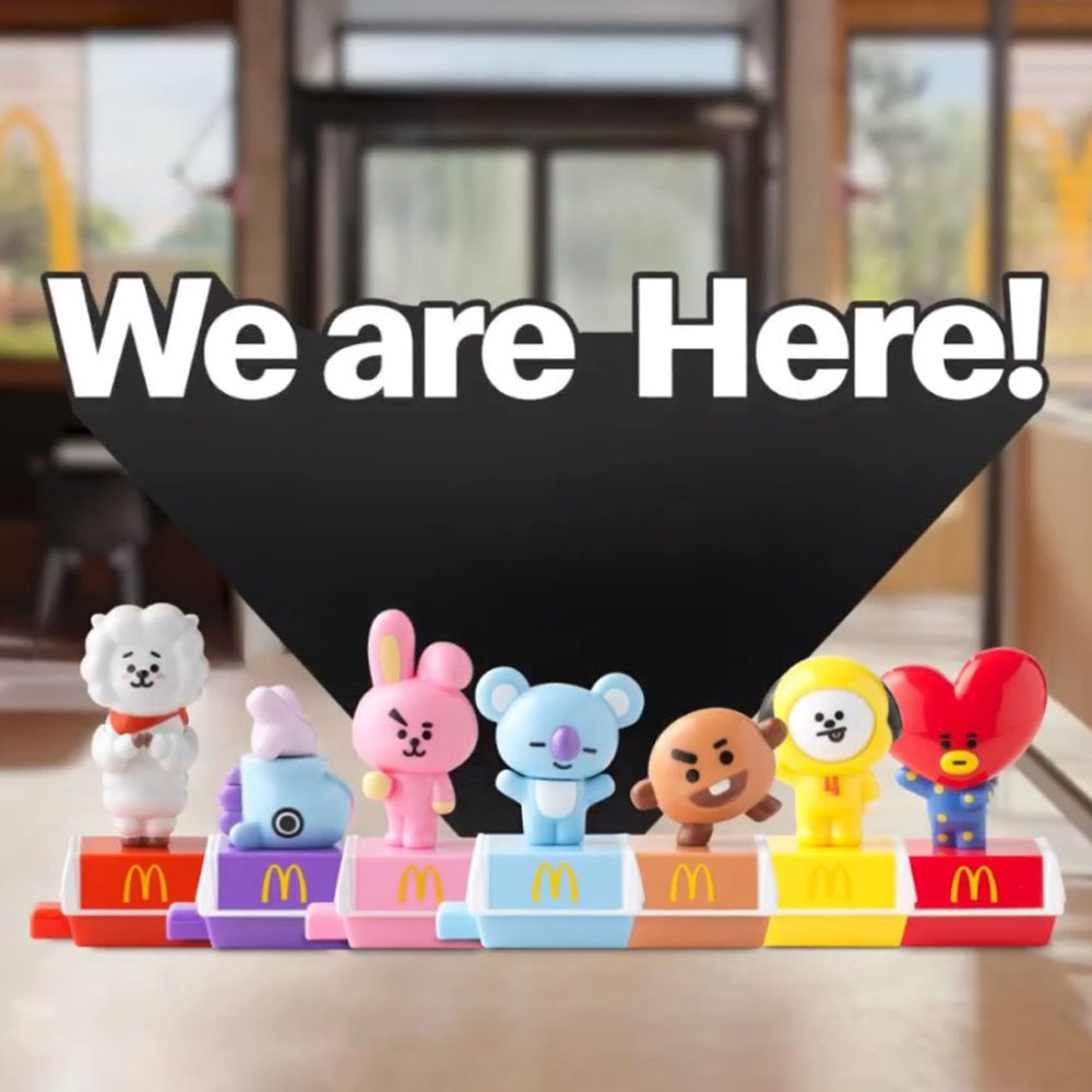 BT21 X MC DONALDS FIGURE - A-KPOP