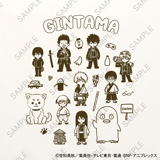 銀魂｜クルーネックTシャツ（集合）