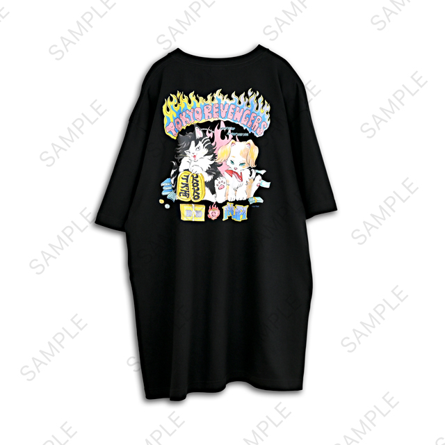 東京リベンジャーズ｜Ms LUTRAコラボ ビッグTシャツ（乾と九井）