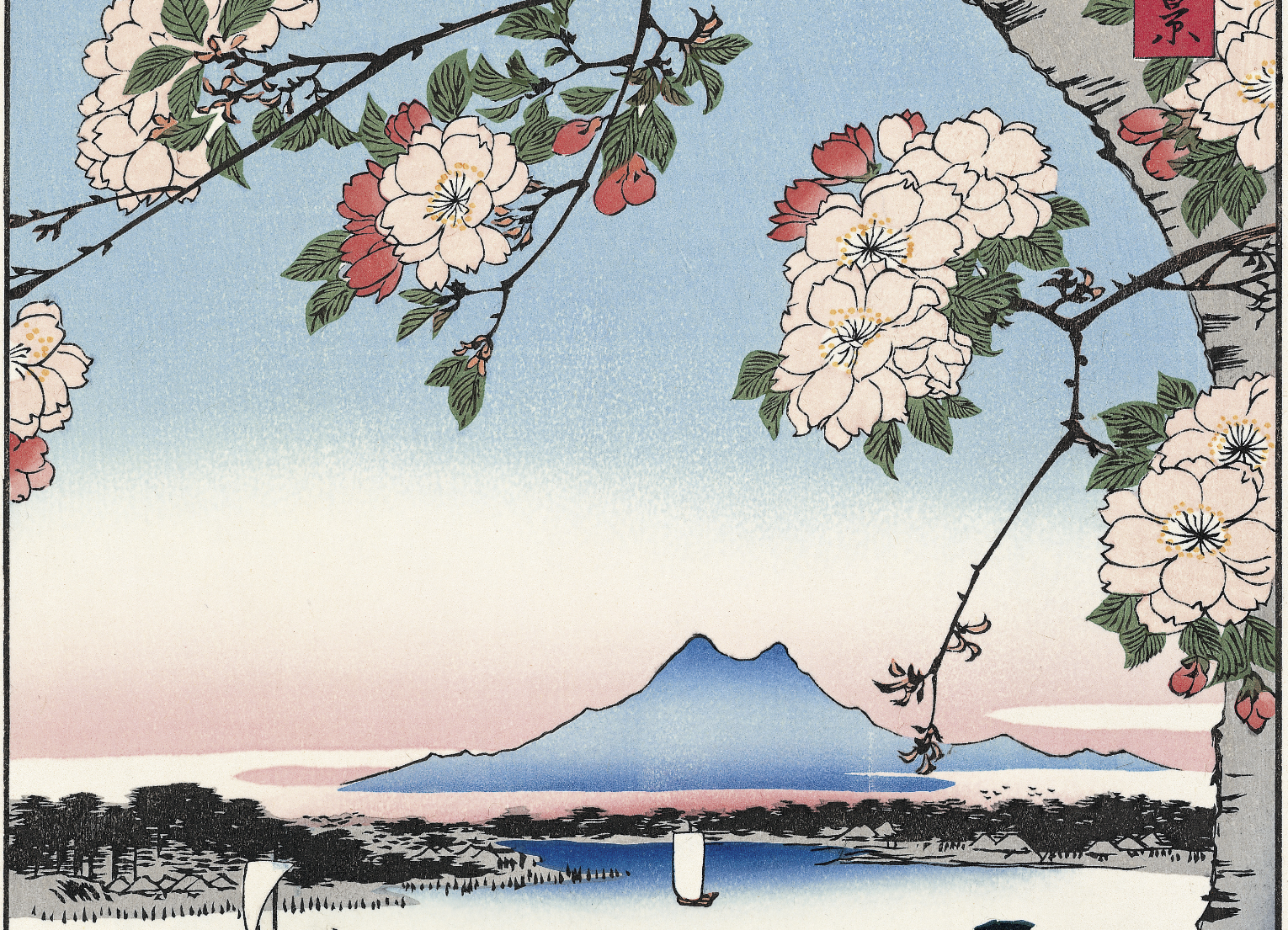 おうちでお花見♪ 北斎・広重の浮世絵で楽しむ桜｜【北斎今昔】もっと