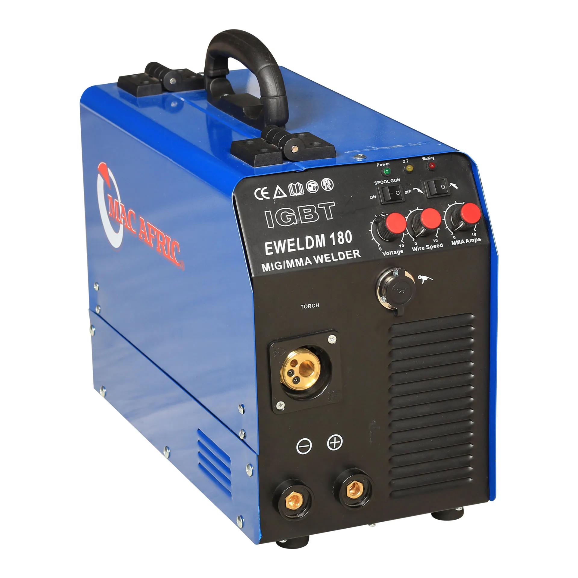 MAC AFRIC 180 A IGBT (MIG & MMA) Welding Machine | Adendorff