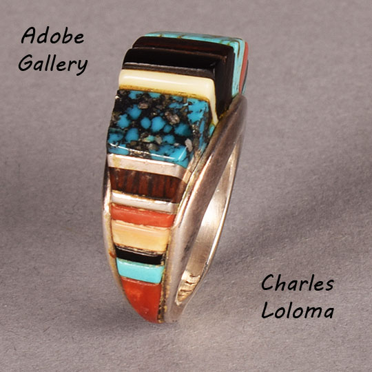 Charles Loloma Native American Jewelry C4547B - Adobe Gallery