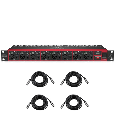 Ultragain Digital ADA8200 Audiophile 8 In/8 Out ADAT Audio