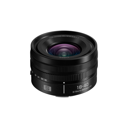 Panasonic LUMIX S 18-40mm f/4.5-6.3 Lens for L Mount S-R1840 - Adorama