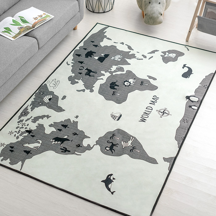 モノトーンキッズラグ 円形140cm | 家具・インテリア通販 【公式