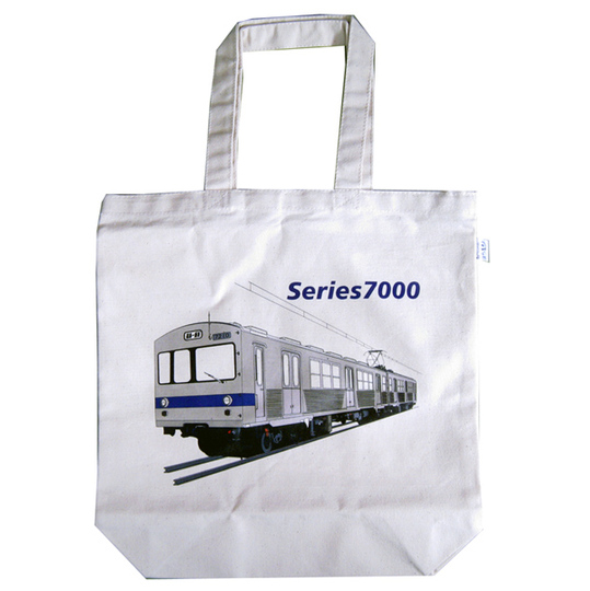 トートバッグ【福島交通】7000系 商品詳細｜赤い電車｜日本全国の
