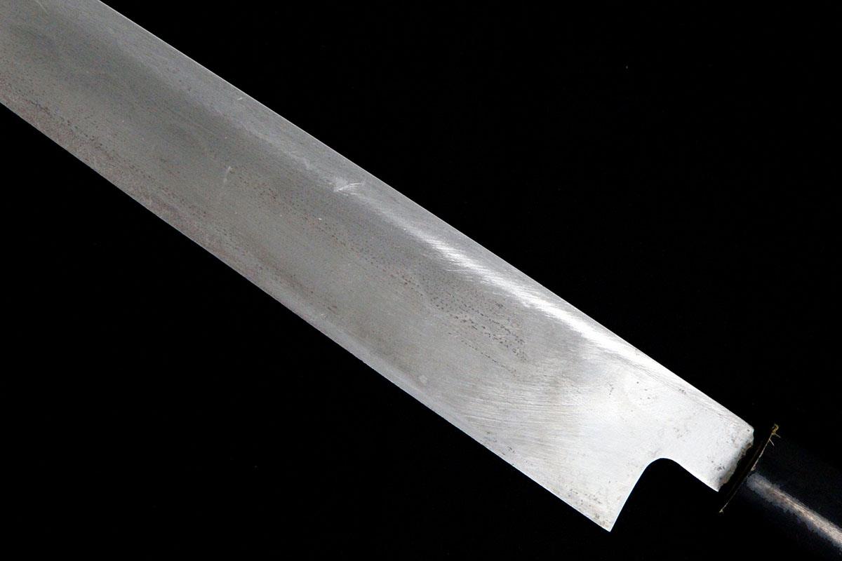 柳刃包丁 本焼 九寸 朴柄 白鞘付 KN02-A9414-2L3C | 正宗二十四代綱廣