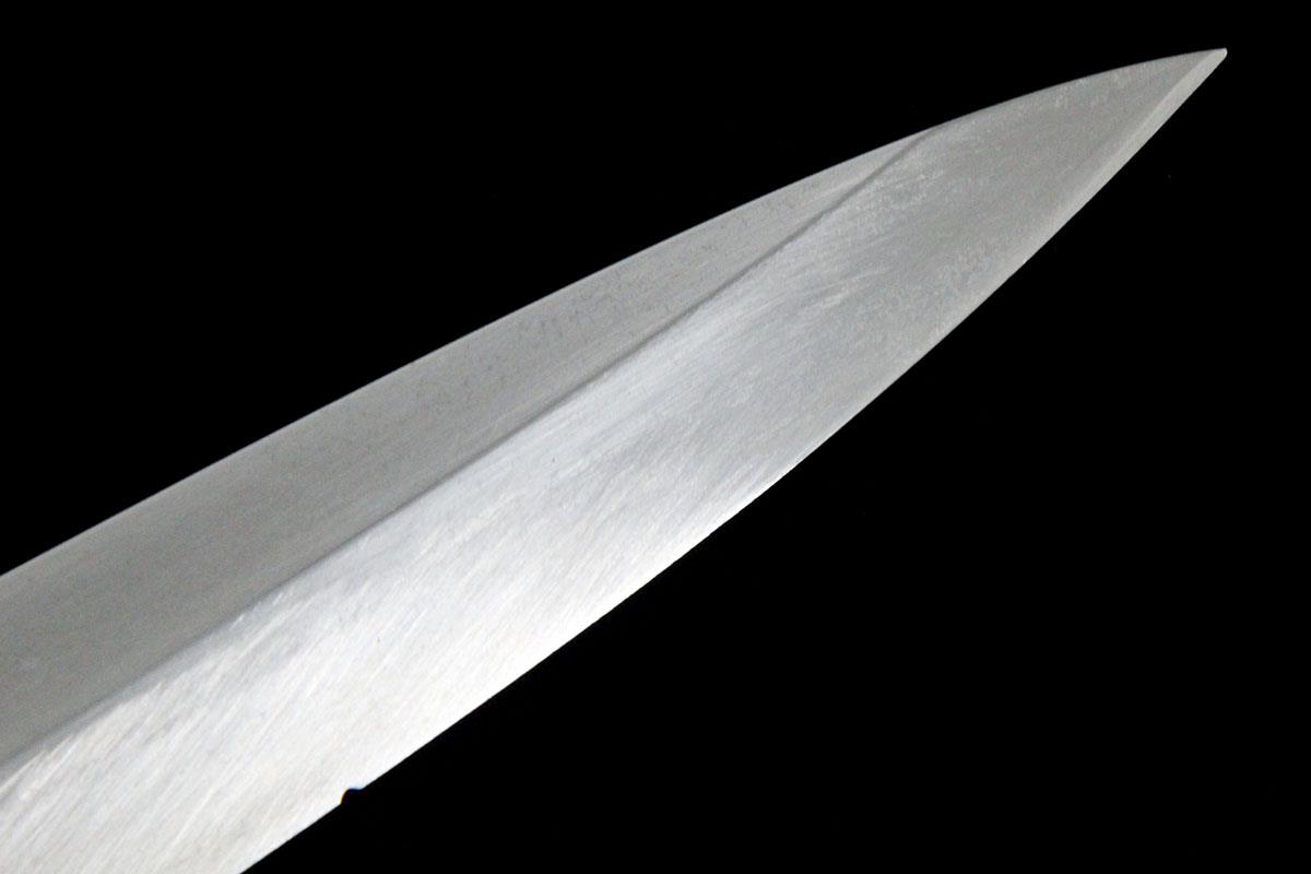 柳刃包丁 本焼 尺一 純日本鋼 朴柄 白鞘付 KN02-A9462-2L3D | 源玄磨
