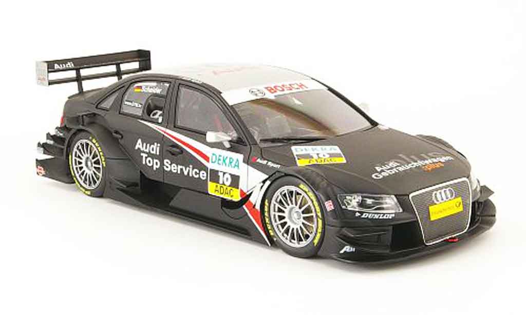 Diecast model cars Audi A4 Avant 1/43 Minichamps Avant grey 2008