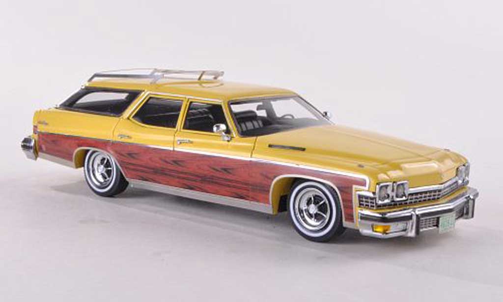 Diecast model cars Buick Estate 1/18 BoS Models Wagon metallic