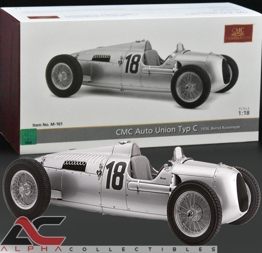 【希少品】 CMC GmbH Auto Union Type C 1/18 CMC M-034 Auto-Union Type C, 1:18 | eBay