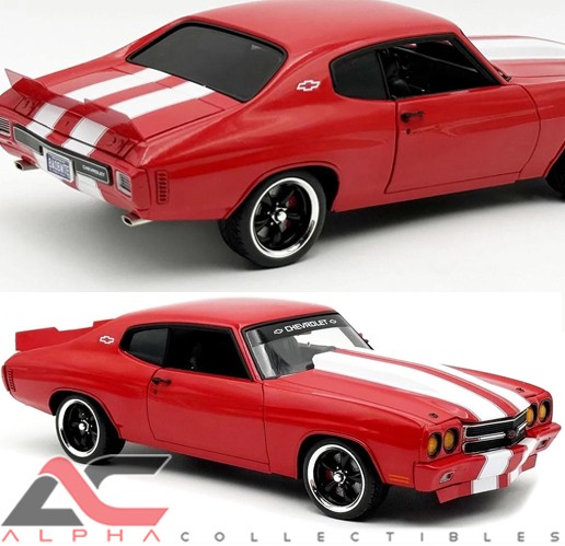 AW/'67 Chevyシボレー Shevellシェベル SS427 1/18 楽天市場】ミニカー 1968 シボレー・シェベル 白/黒色 1/18 AUTOWORLD