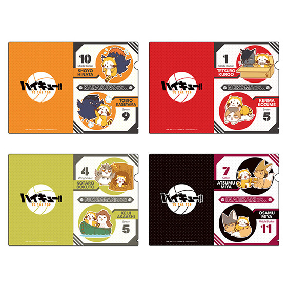 ヒナガラスたち（ハイキュー!!）とラスカルのコラボグッズが発売