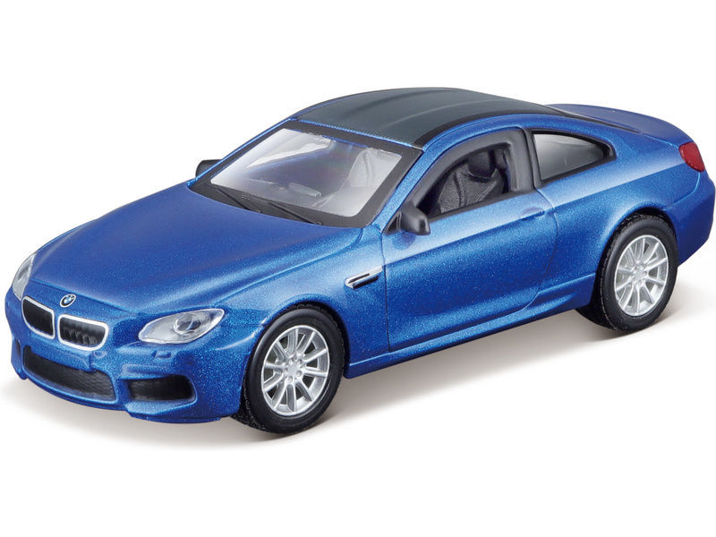 Maisto BMW M6 1:41 blue metallic - collector car model (MA-21001
