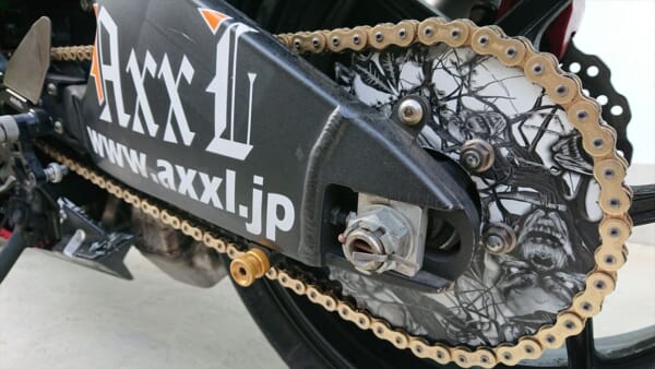 DIXER PARTS製 ZRX400 用デザインリアスプロケット｜AxxL