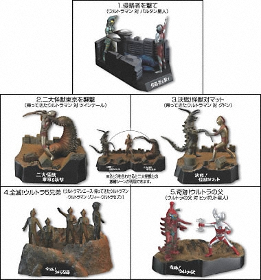 ウルトラ怪獣戯画ウルトラ兄弟激闘史II｜バンダイキャンディトイ