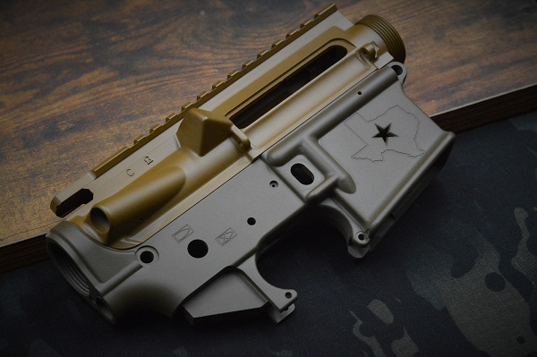 BCSW/ZPARTS製 東京マルイ MWS対応 鍛造 M4 レシーバー AERO MOD TEXAS