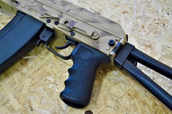 BCSWオリジナルカスタム GHK AKS74U ガスブローバック マルチカム KG