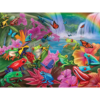 Frog Paradise Jigsaw Puzzle | Bits and Pieces