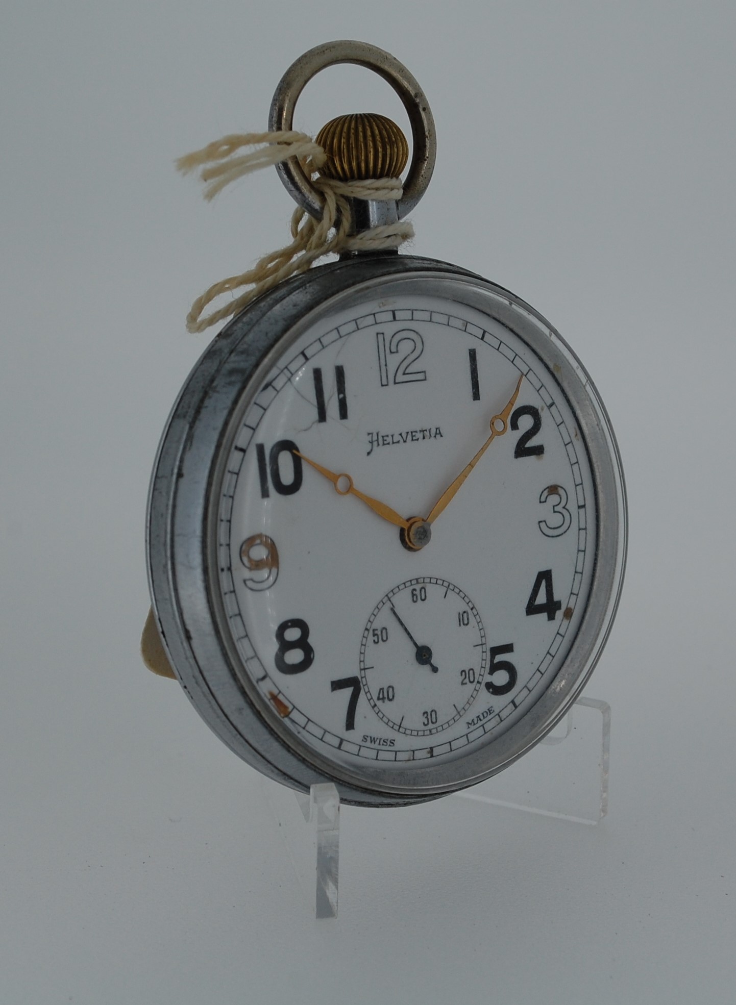 SOLD c1941 Helvetia GSTP pocket watch - Birth Year Watches