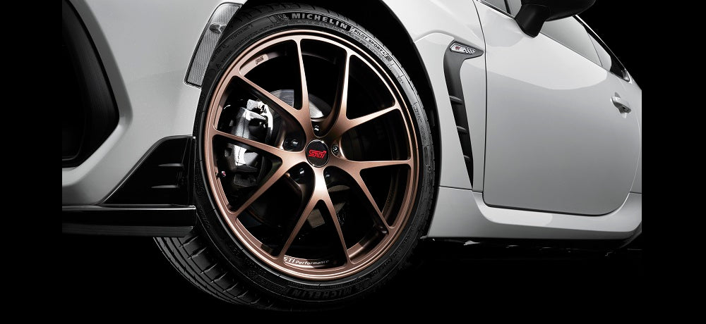 STI PERFORMANCE WHEEL BBS 18x7.5J MATT BRONZE For SUBARU BRZ ZD6