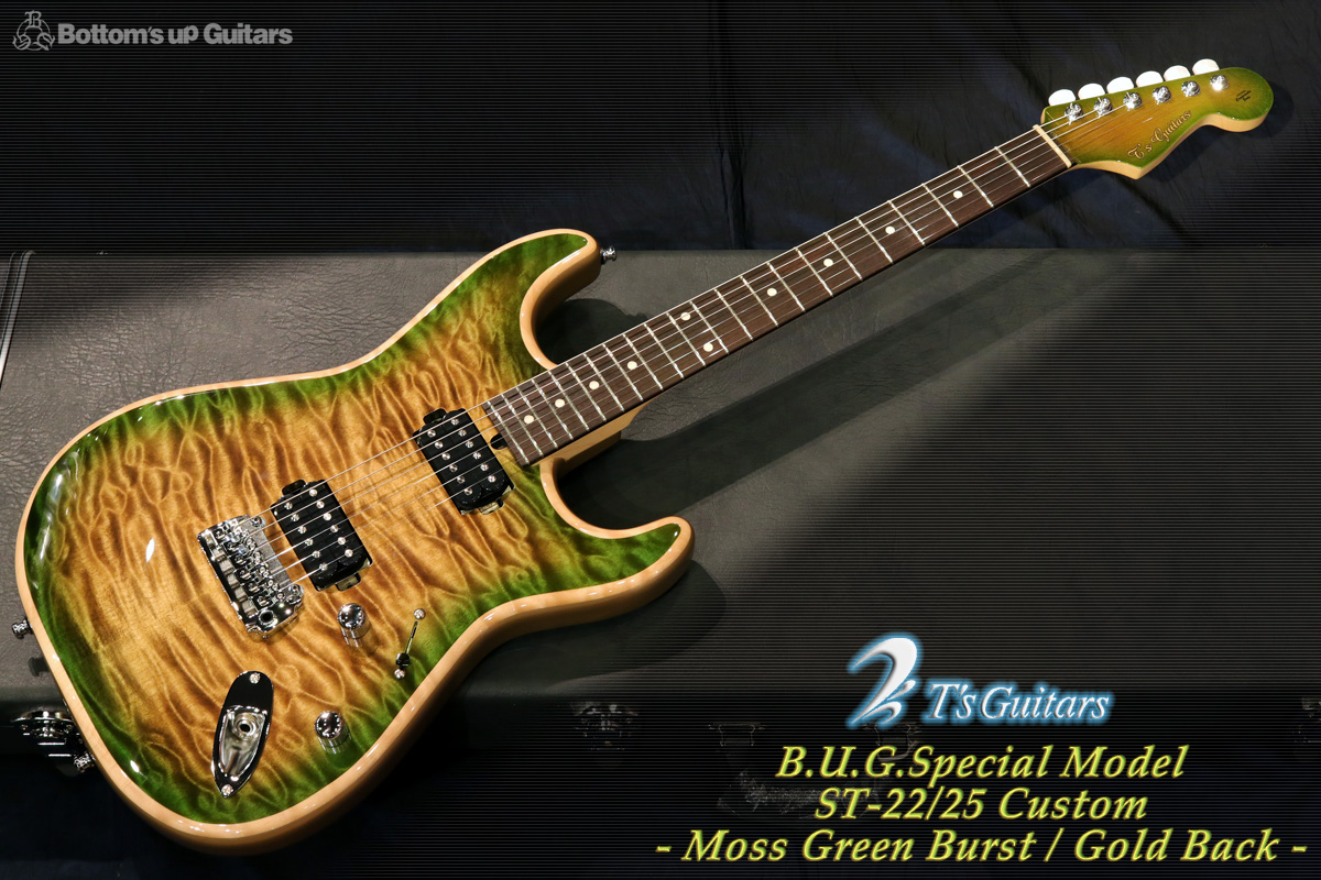 T's Guitars ST-22/25 Custom フルサイズのストラトボディ ＆ ヘッド