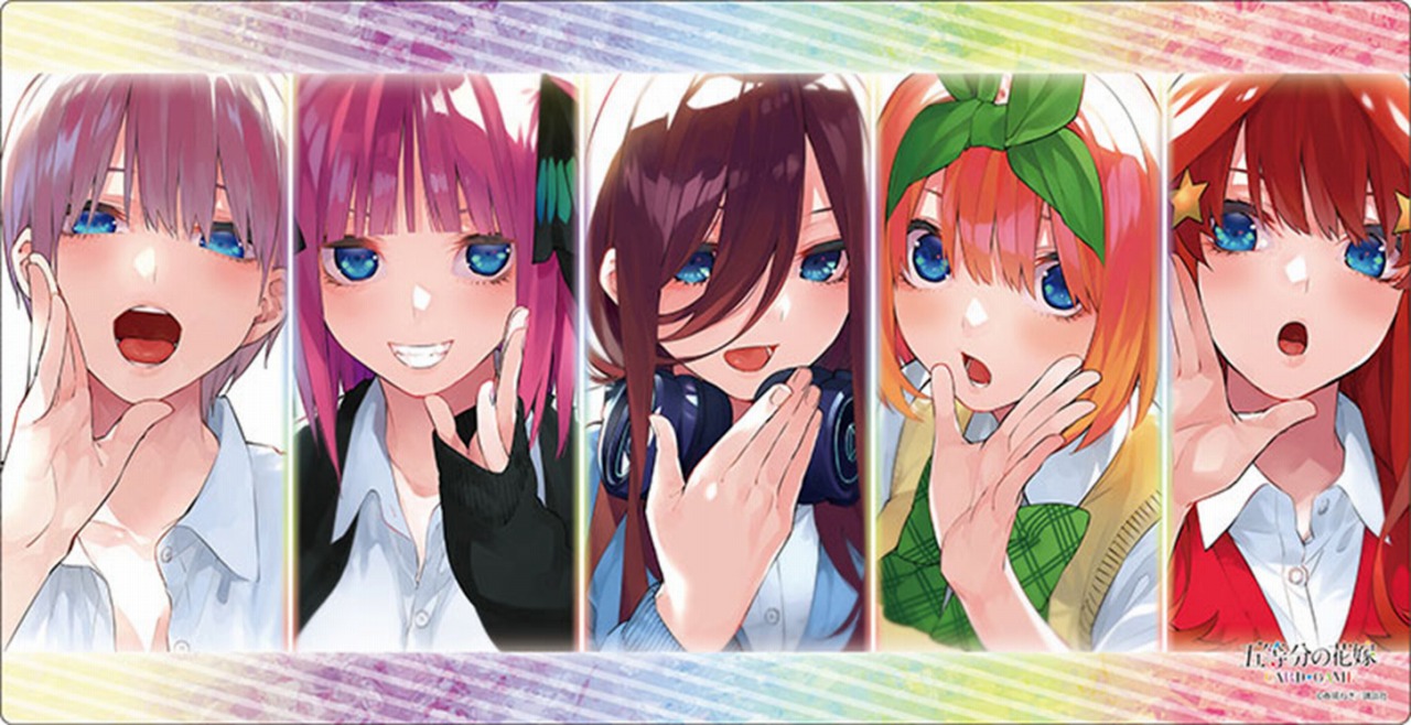 プレイマット】ブシロードラバーマットV2・1711 『五等分の花嫁』Part