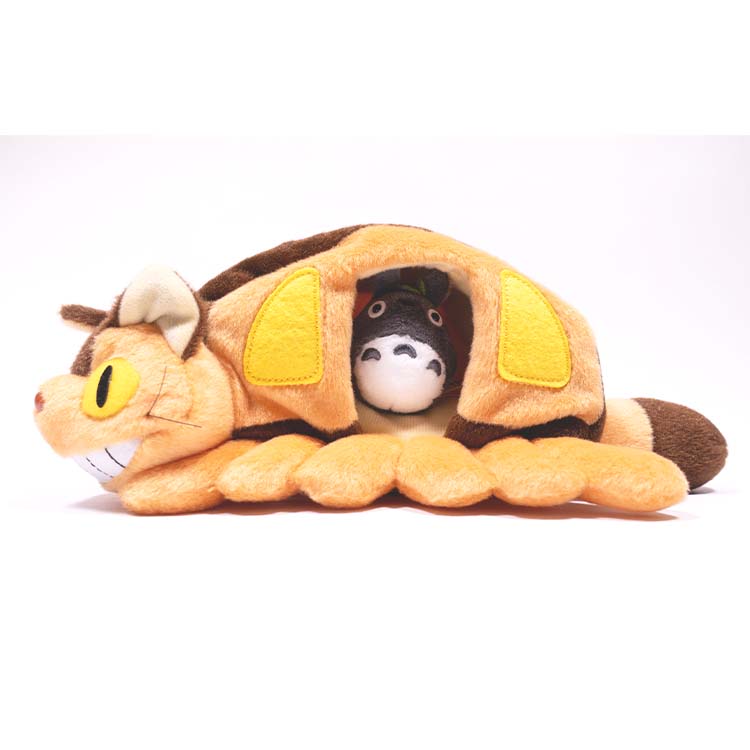 となりのトトロ ぬいぐるみ ネコバスのおうち S｜三鷹の森ジブリ