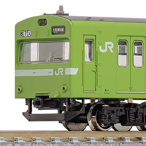 1271C＞JR103系関西形 クハ103（初期車・ウグイス）1両キット｜塗装