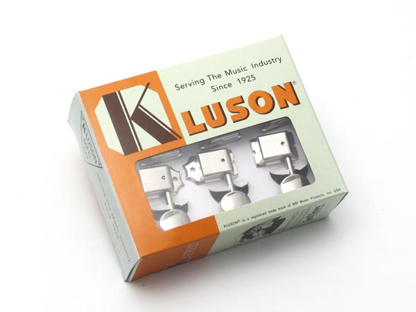 KLUSON DELUXE クルーソン メタルノブペグ 6連 ニッケル通販｜ギター