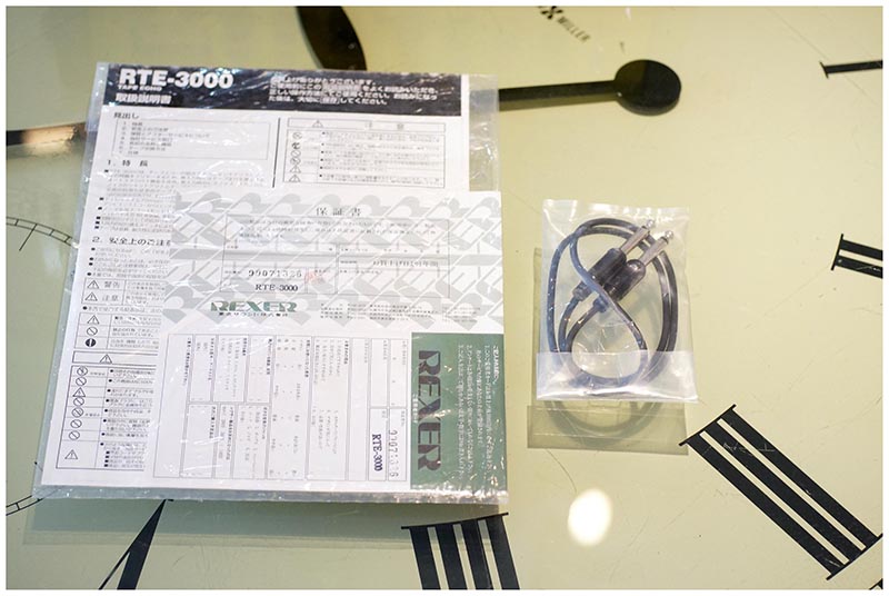 Rexer 【RTE-3000 / Tape Echo / テープエコー / 元箱】 | D-plus-stock