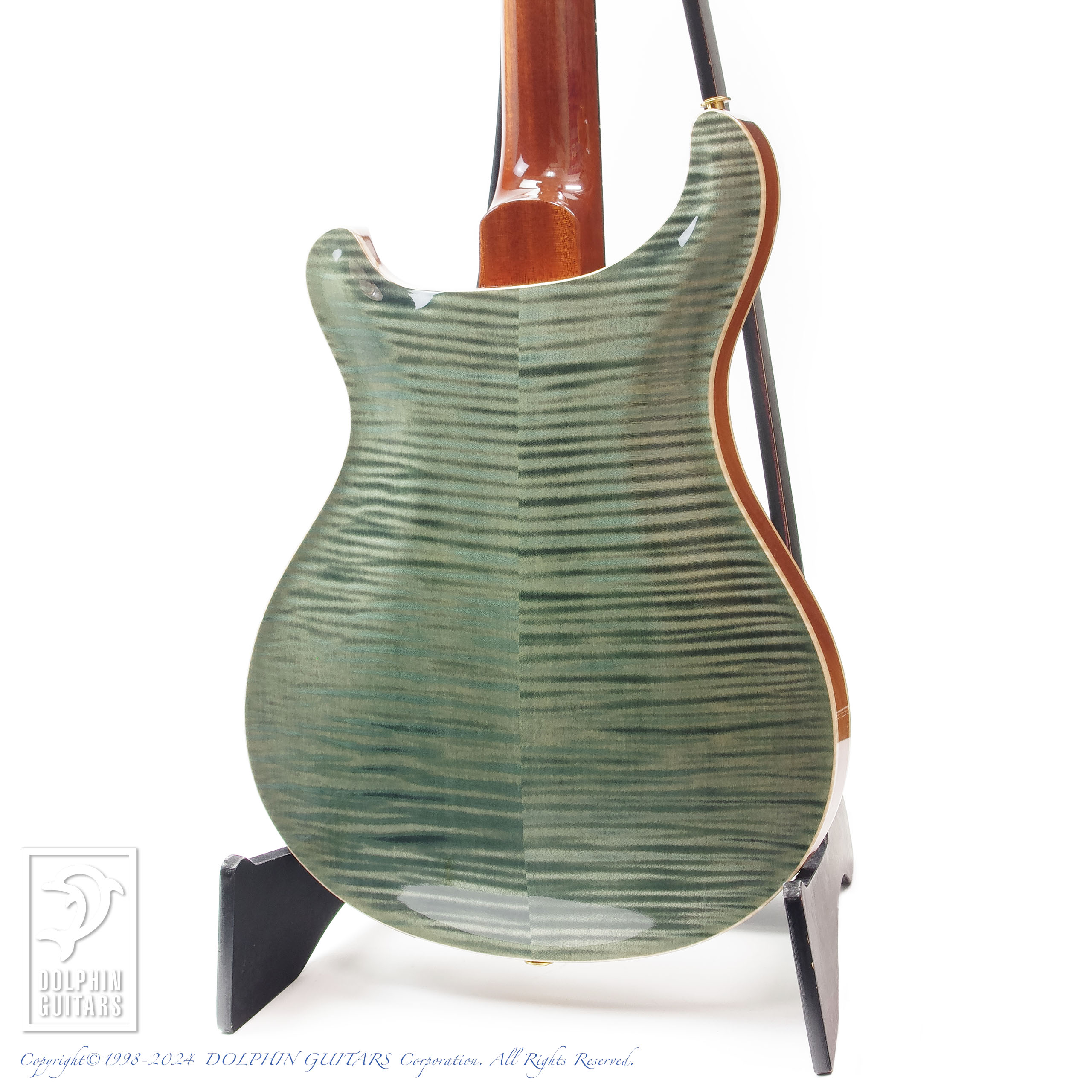 PAUL REED SMITH Hollowbody Ⅱ Piezo 10 Top Trampas Green
