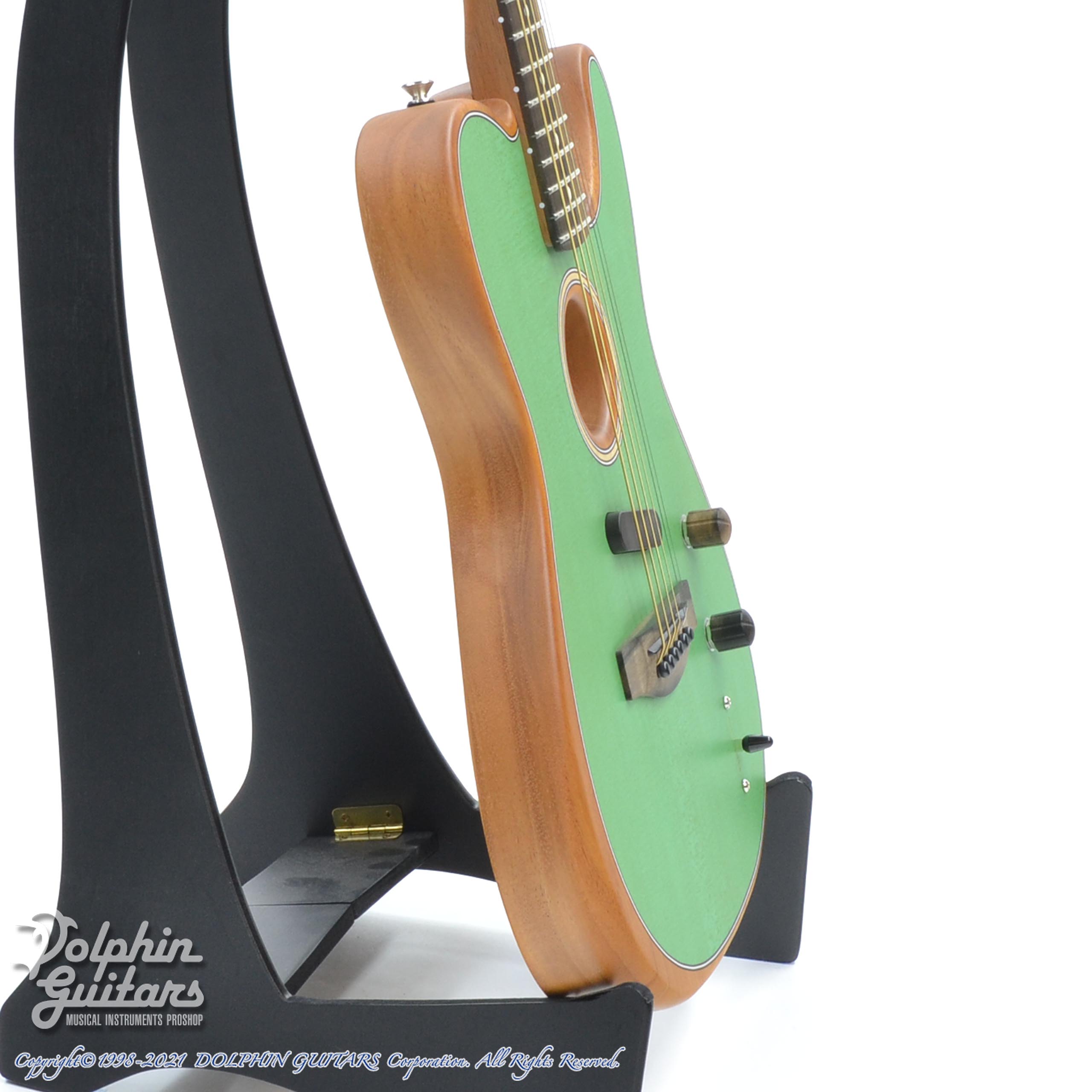 FENDER USA American Acoustasonic Telecaster (Surf Green