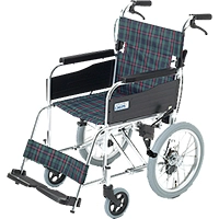 携帯用折り畳み式軽量介助車椅子 ハンディライトプラス YUKI TRADING
