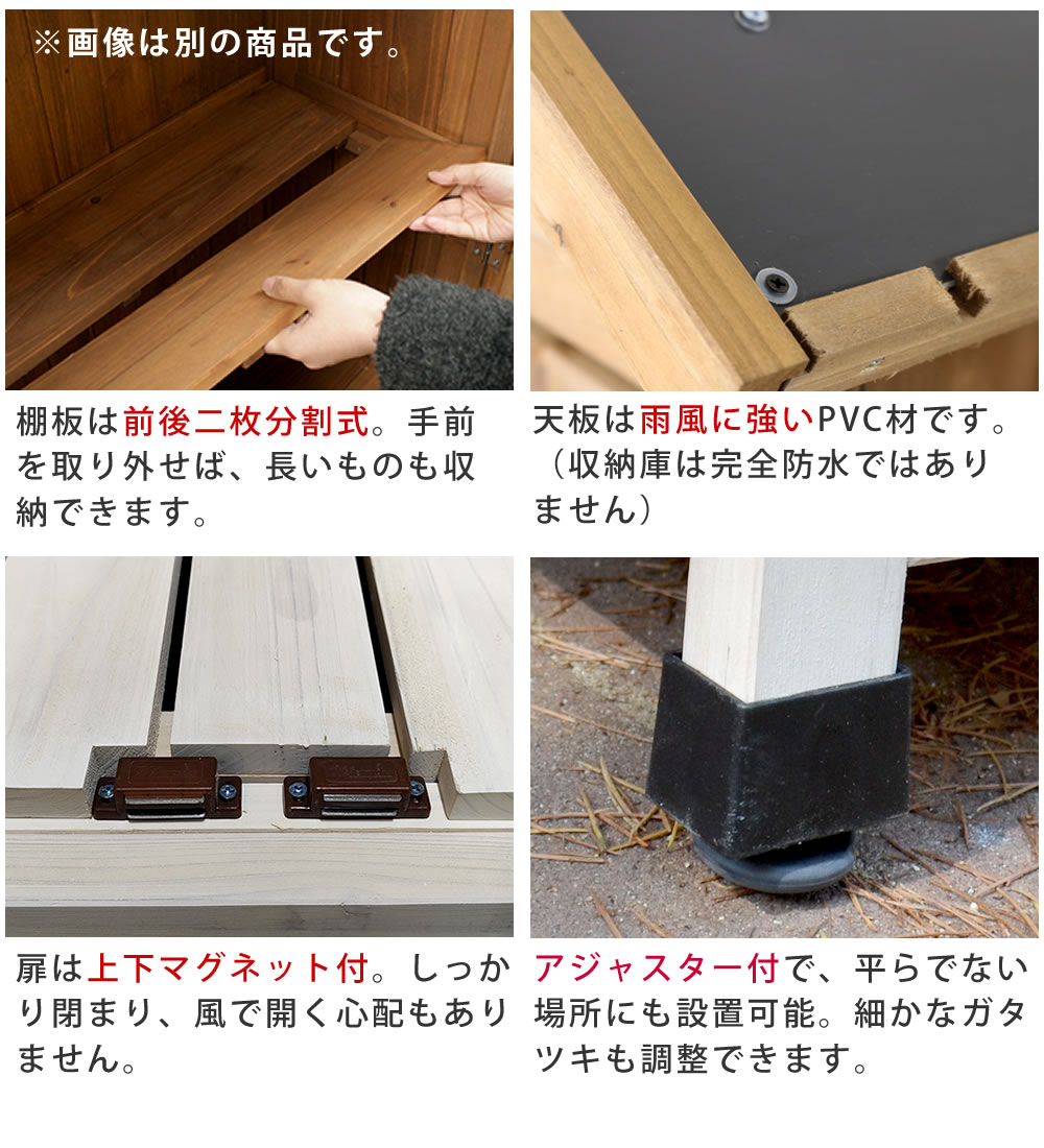 三角屋根収納庫 KGRS1600 ホワイト SST 収納庫 ホワイト