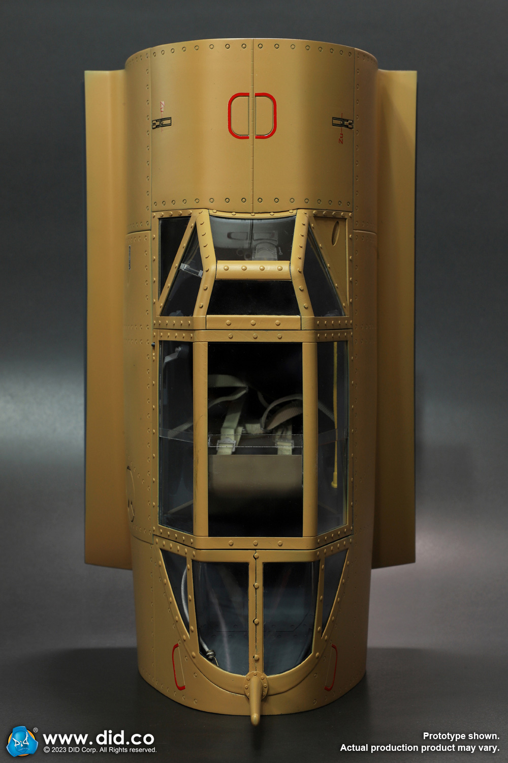 E60065YメッサーシュミットBf109WWII 1/6ドイツ軍コックピット
