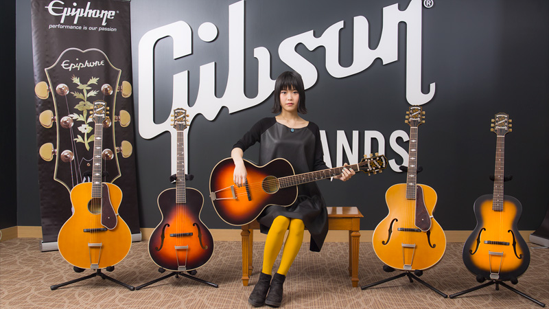 Rei meets Epiphone Masterbilt Century Collection｜特集【デジマート