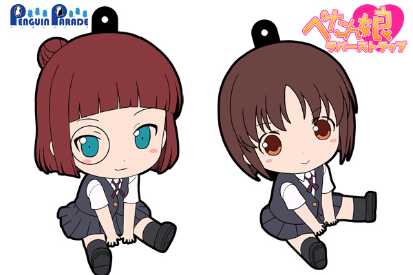 咲-Saki-全国編 ぺたん娘トレーディングラバーストラップ Vol.2」新