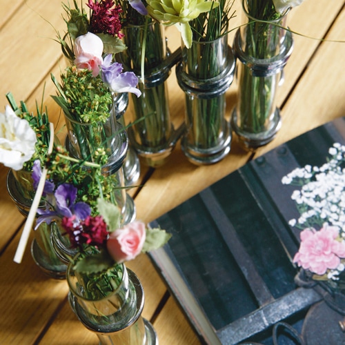 DULTON ONLINE SHOP | LINK TUBE VASE SILVER(SILVER): インテリア雑貨