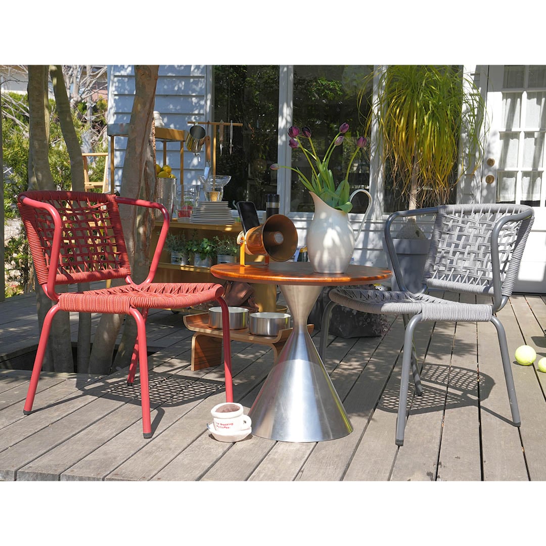 DULTON ONLINE SHOP | ALUMINUM ROPE CHAIR LADARN GRAY(GRAY): 家具