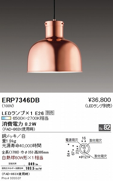 ERP7346DB | コネクトオンライン
