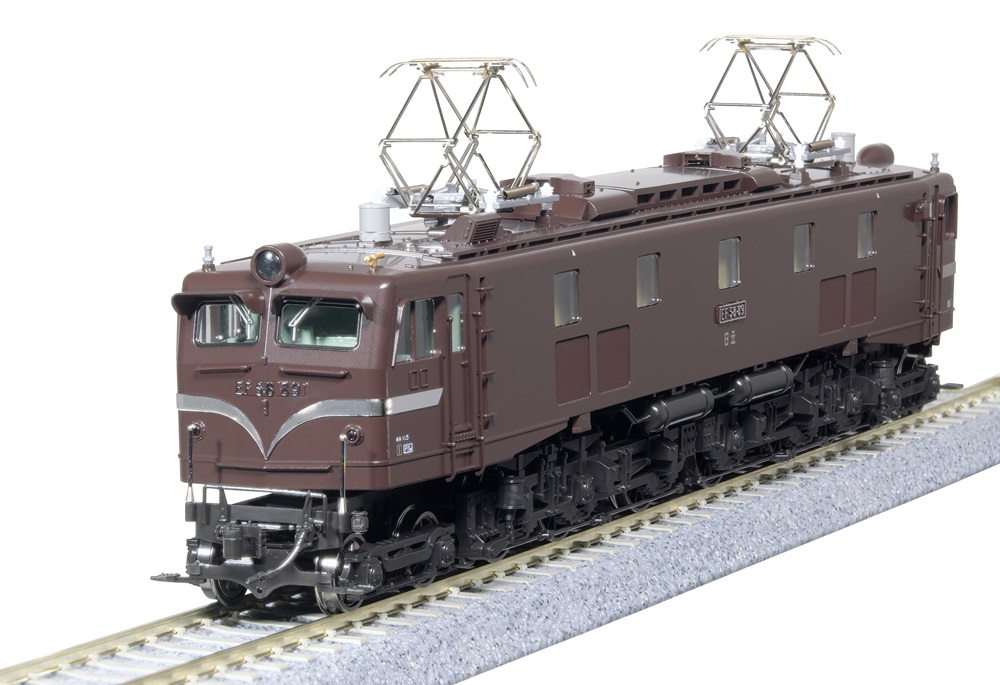 KATO鉄道模型オンラインショッピング (HO)EF58（ツララ切り付・茶