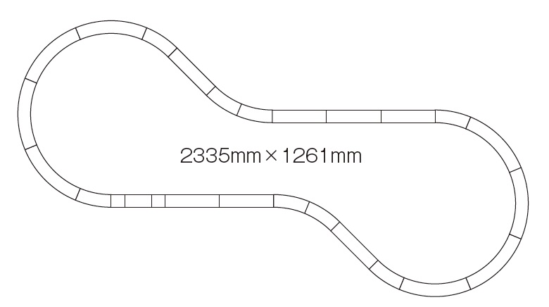 KATO鉄道模型オンラインショッピング V11 複線線路セット（R414/381